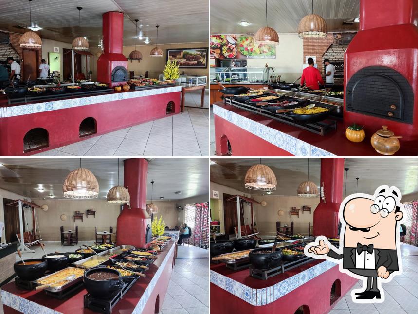 Veja imagens do interior do Recanto Do Sabor