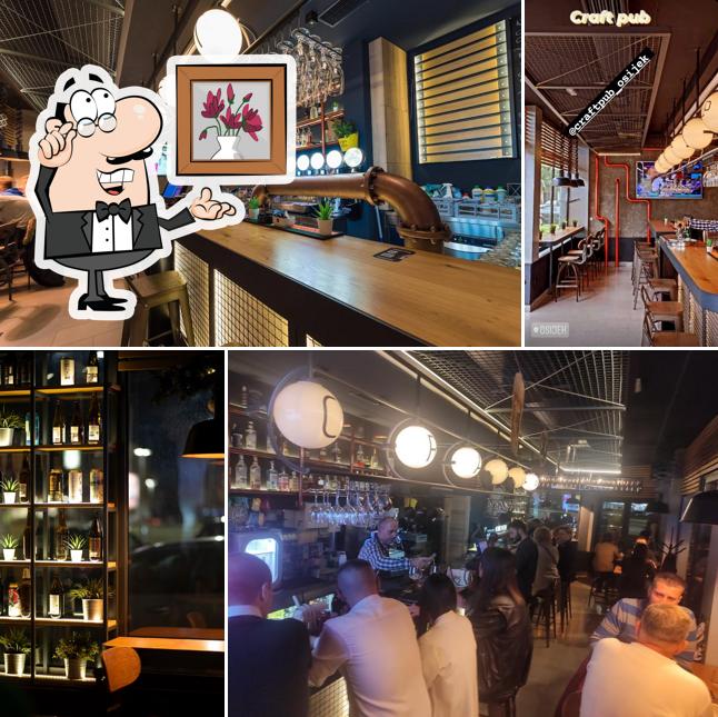Dai un'occhiata agli interni di Craft Pub