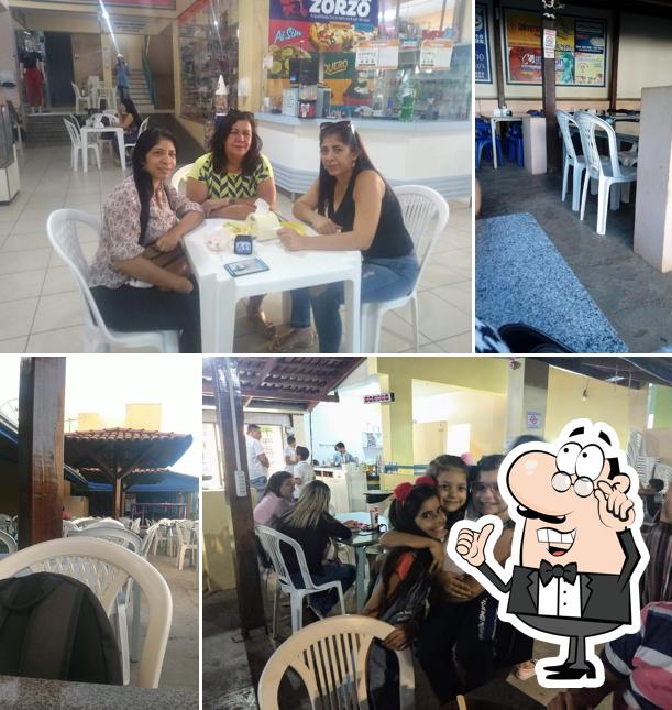 O interior do Sorveteria e Pizzaria Zorzo