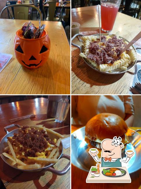 Platos en The Burger House