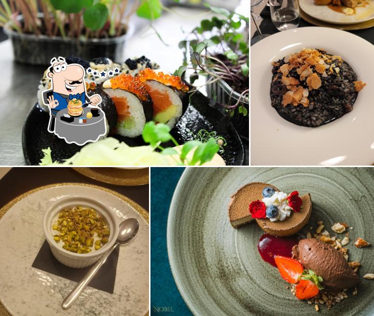 Mousse al cioccolato al Restoran Nobel
