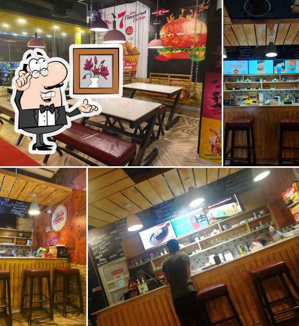 The interior of Dessi Cuppa & Chickblast l