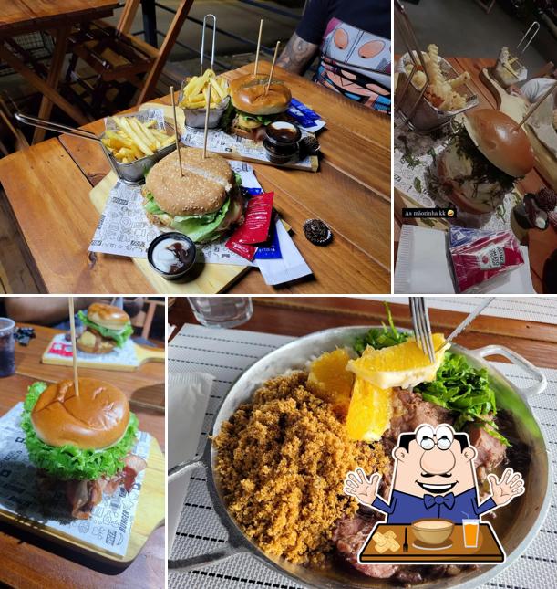 Platos en Arcanjos Burger