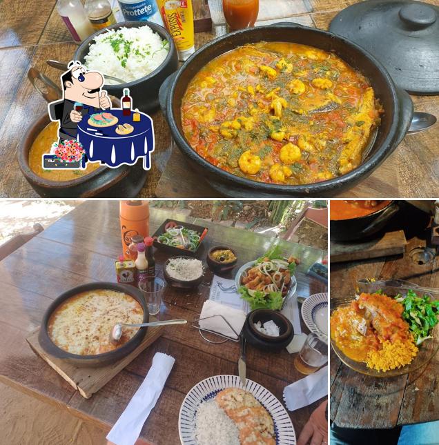 Sashimi em Moqueca da serra