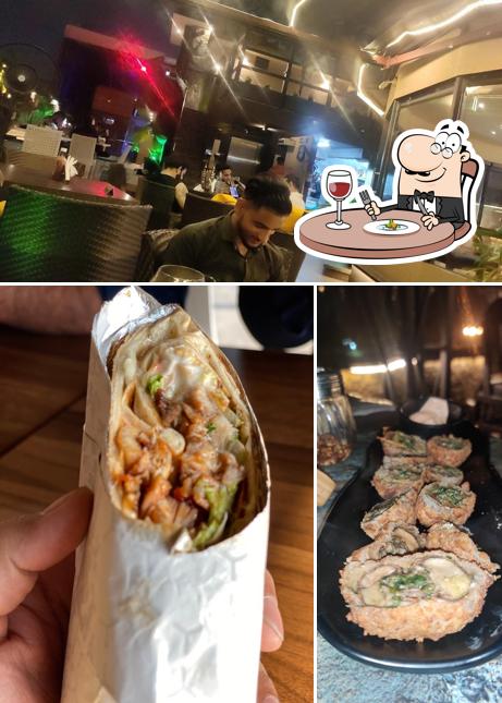 Among different things one can find food and interior at Swiss Lounge
