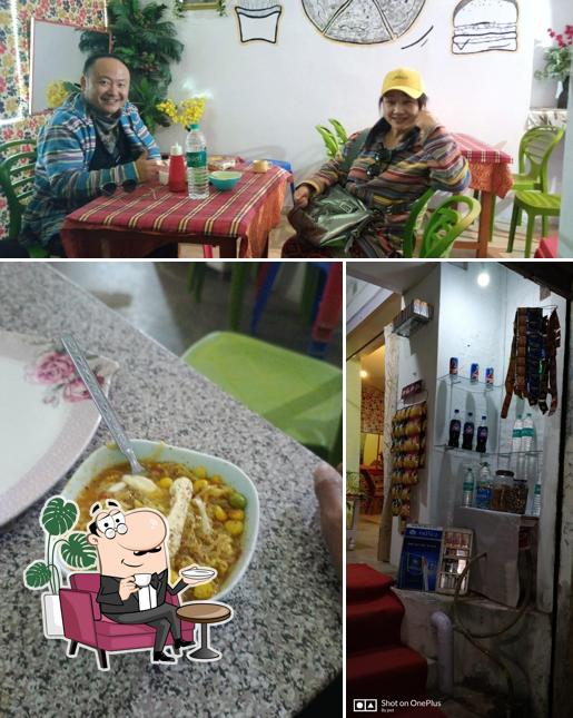 Take a seat at one of the tables at namo cafe