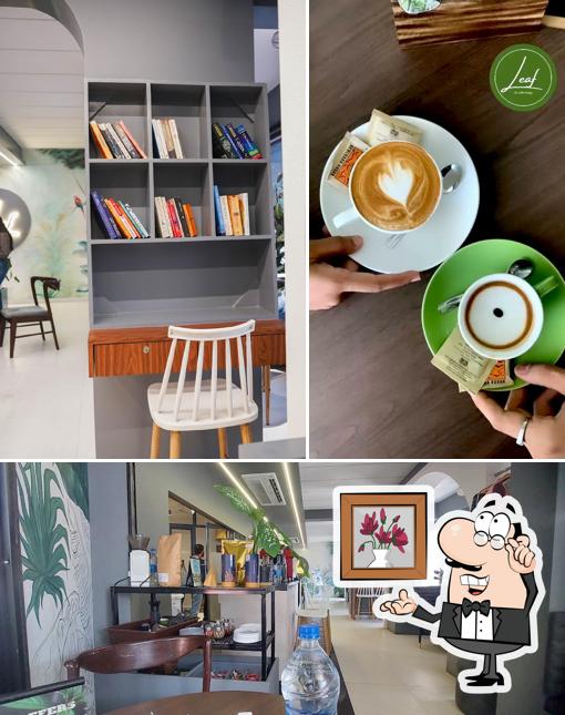 Check out how The Leaf Cafe looks inside