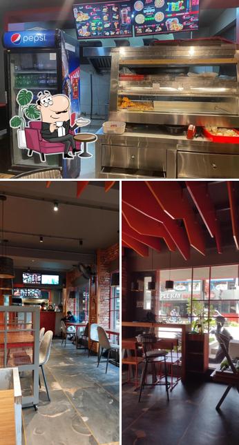 The interior of AFC its FRIED