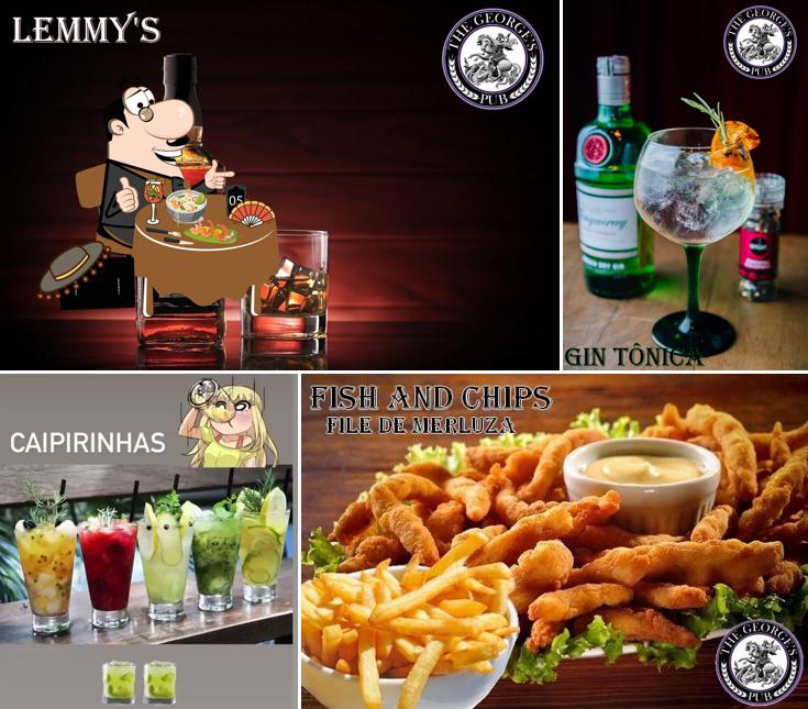 Comida em The George's Pub