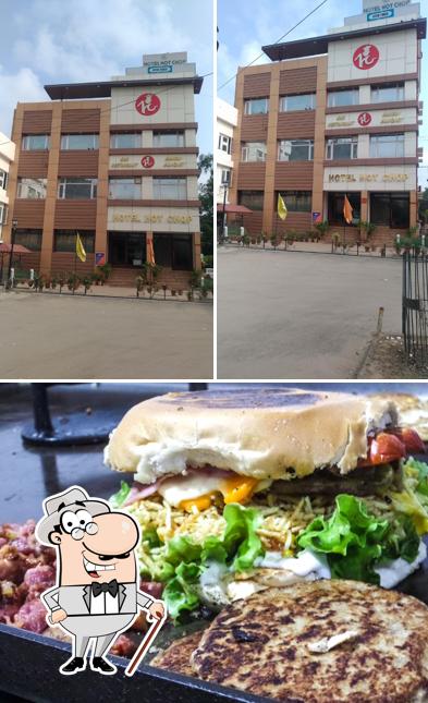 Hotel Hot Chop is distinguished by exterior and food