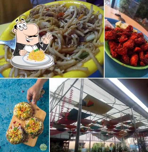 Spaghetti carbonara at Spicy Forest
