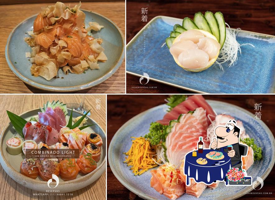 Sashimi em Sushi Nouveau