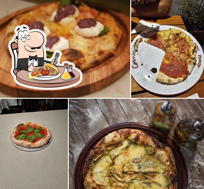 Escolha pizza no Bráz Pizzaria - Moema