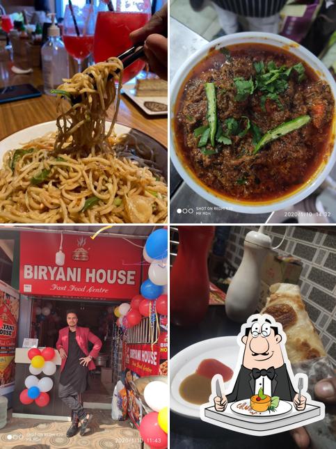 Food at Biryani House industrial area kokar