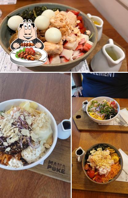 Platos en Mana Poke São José do Rio Preto