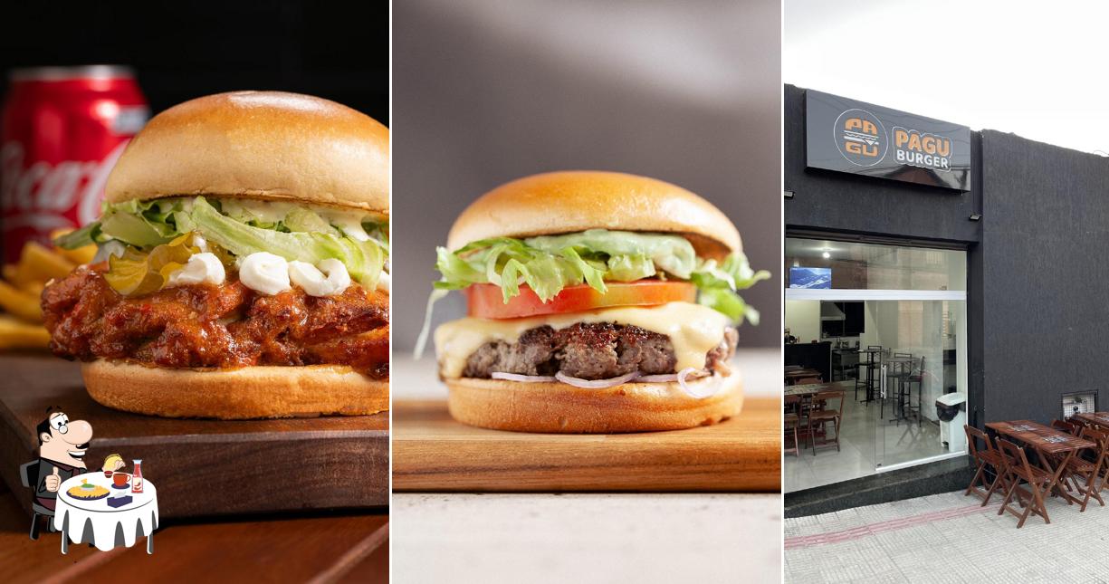 Experimente um hambúrguer no PAGU BURGER