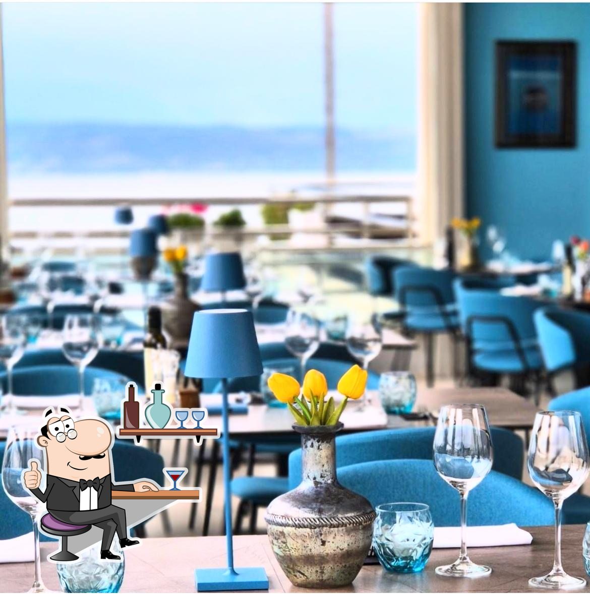 Gli interni di Restaurant Zrno Soli.