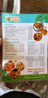 Quiosque de boa pra Lagoa