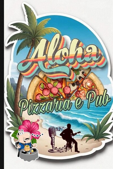 Comida em Aloha Pizzaria e Pub