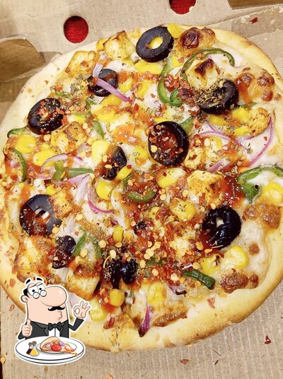 Get pizza at Grill Masters
