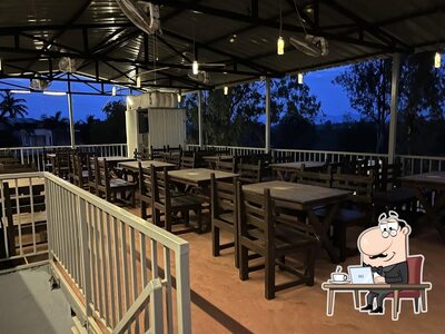 The interior of baithak bar