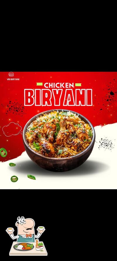 Food at VB BIRYANI POINT