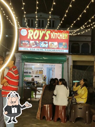 Take a seat at one of the tables at Roy's Kitchen