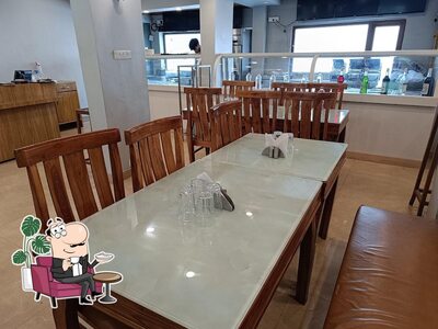 The interior of Mrs.Veg Kitchen