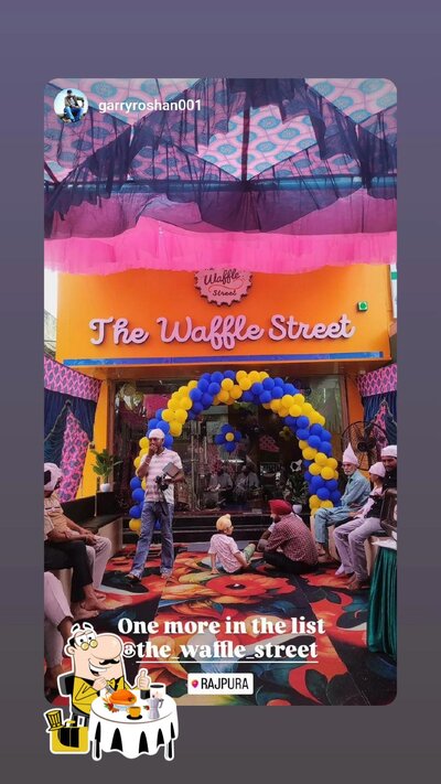 Meals at The Waffle Street