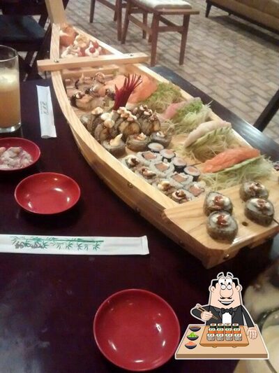 Presenteie-se com sushi no Hashi