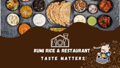Food at Rumi Rice & Restaurant