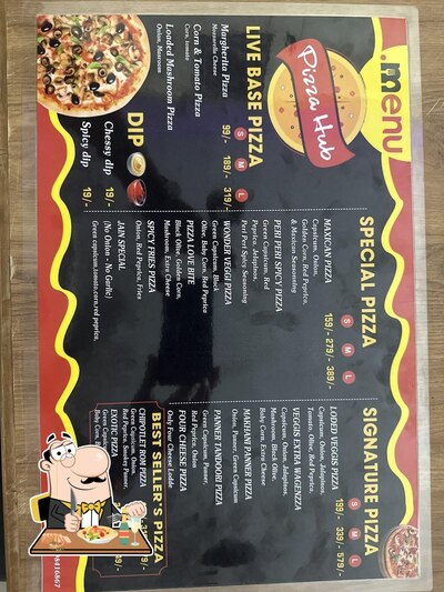 Meals at Pizza Hub