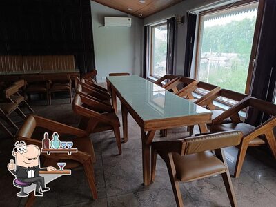 The interior of Mrs.Veg Kitchen