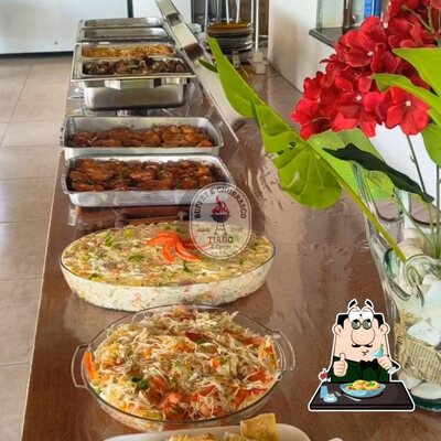 Platos en Buffet Tiago Churrasqueiro e Equipe