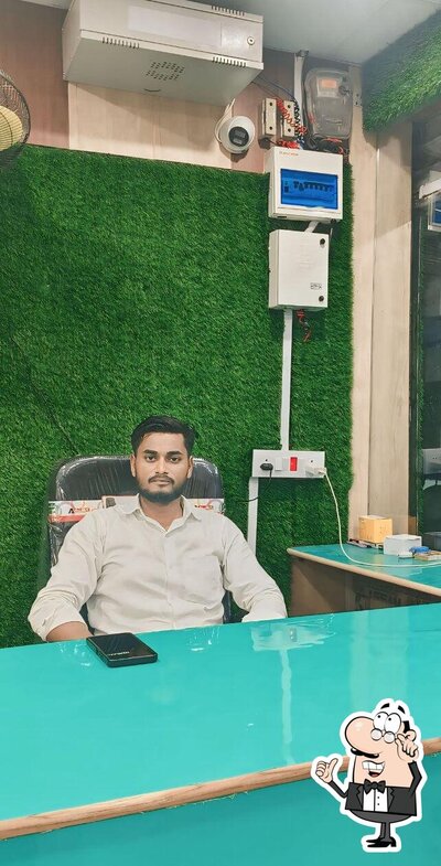 Take a seat at one of the tables at Mr. BAKERY WALA