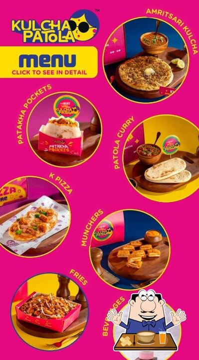 Food at Kulcha Patola