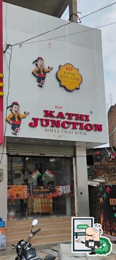 The exterior is an important feature of kathi Junction