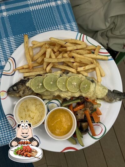 Food at Cafe HP49