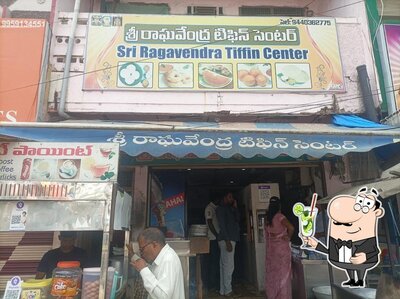 Enjoy a drink at Sri Raghavendra Tiffen Centre